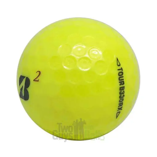 bridgestone tour b330rx yellow used golf balls