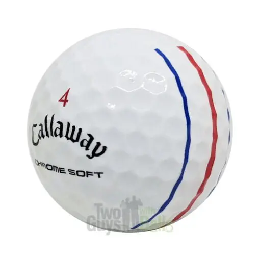 callaway chrome soft triple track used golf balls