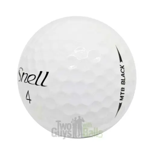 snell mtb black used golf balls