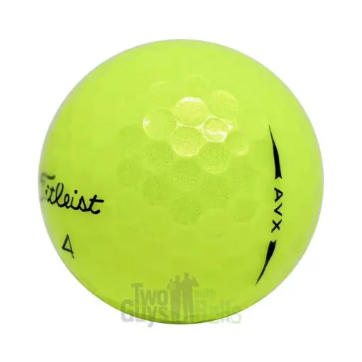 titleist avx yellow used golf balls