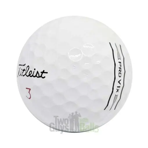 titleist prov1x enhanced alignment used golf balls