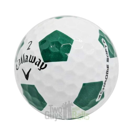 callaway chrome soft truvis green used golf balls