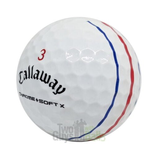 callaway chrome soft x triple track used golf balls