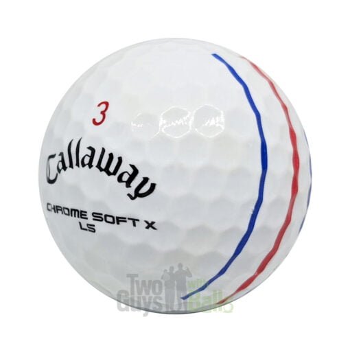 Callaway Chrome soft x ls triple track used golf balls