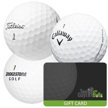 Golf Balls Gift Card