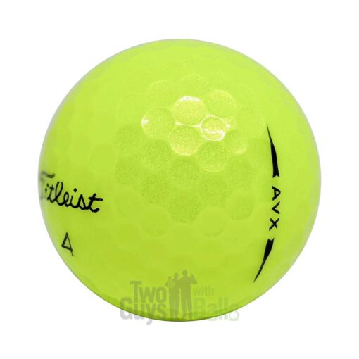 titleist avx yellow used golf balls