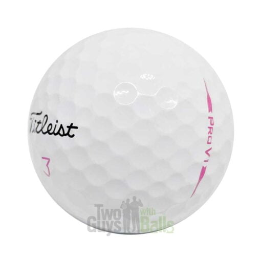 titleist pro v1 pink used golf balls