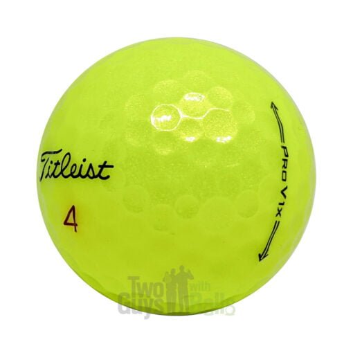 Titleist Pro V1x 2021 Yellow Used Golf Balls