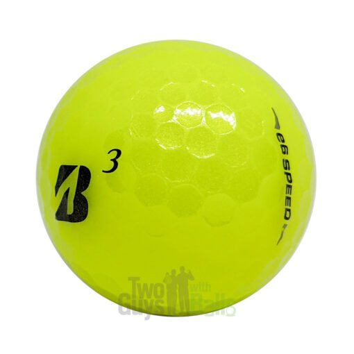 bridgestone e6 speed yellow used golf balls