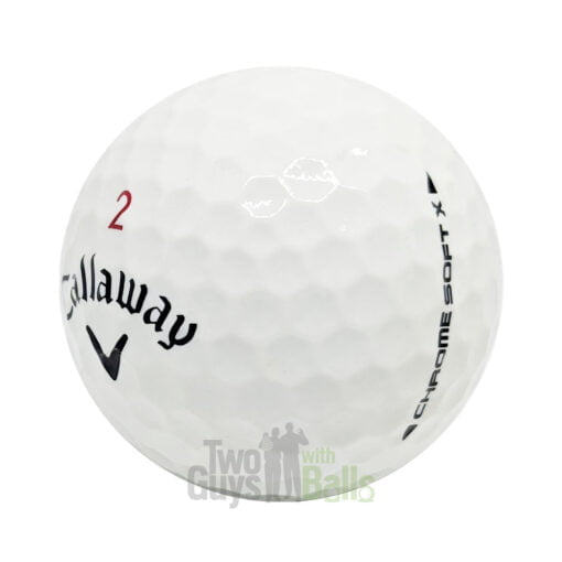 callaway chrome soft x used golf balls