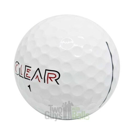clear CS golf balls used