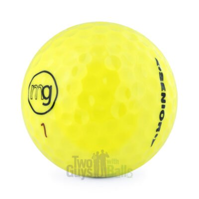 mg senior yellow used golf balls
