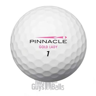 pinnacle lady used golf balls