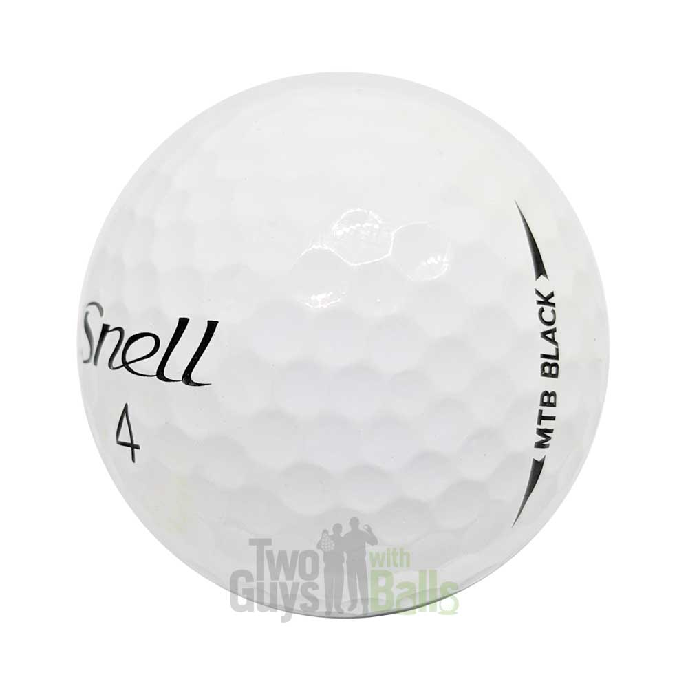 Snell MTB Black Used Golf Balls | Two Guys with Balls