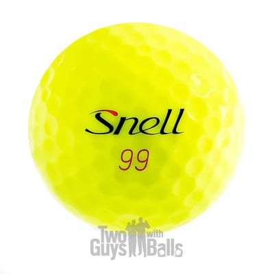 snell mtb red yellow used golf balls
