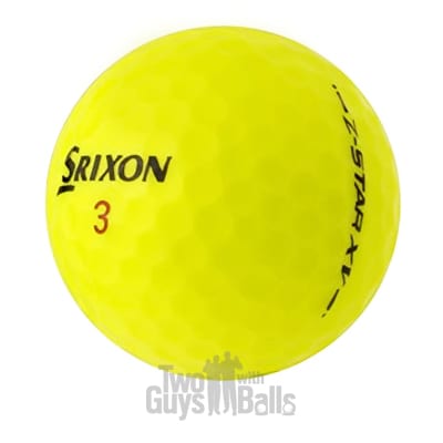 Srixon Z star xv yellow used golf balls