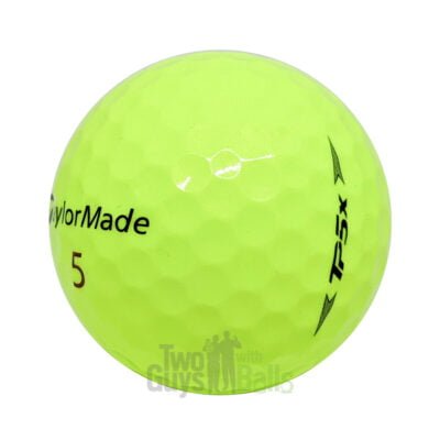 taylormade tp5x yellow used golf balls