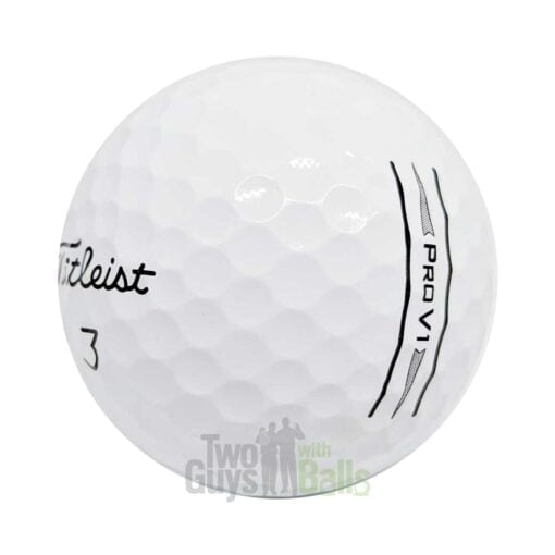 titleist prov1 2019 enhanced alignment used golf balls