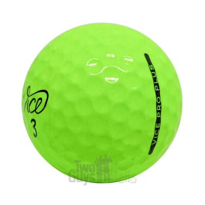 vice pro plus lime used golf balls